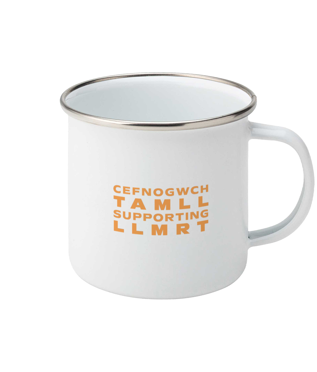 Enamel Mug Bore/Morning