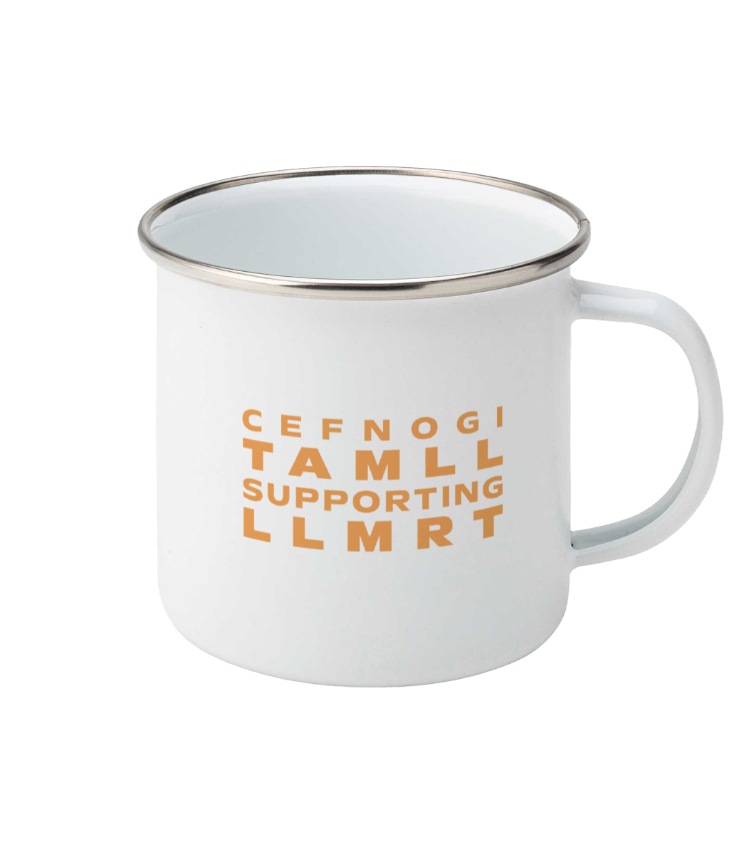 Enamel Mug Bore/Morning