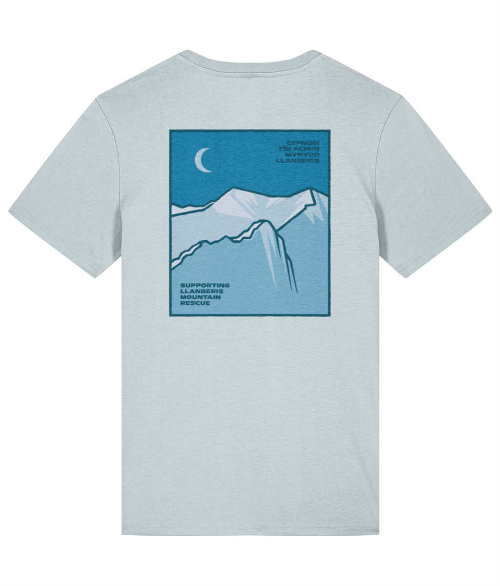 LLMRT Lightweight Unisex Organic Cotton T-shirt: Gaeaf/Winter