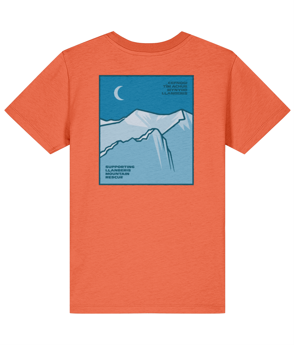 LLMRT Kids Organic Cotton T-Shirt: Gaeaf/Winter