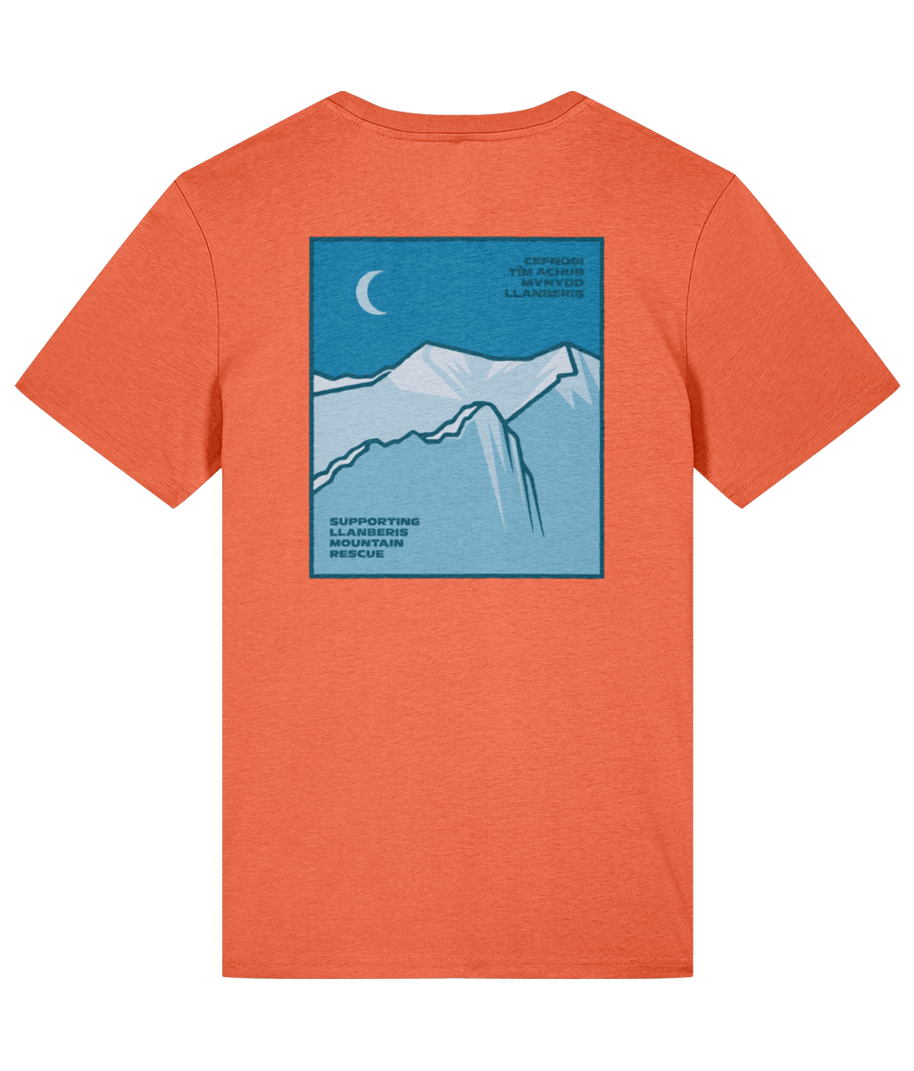 LLMRT Lightweight Unisex Organic Cotton T-shirt: Gaeaf/Winter