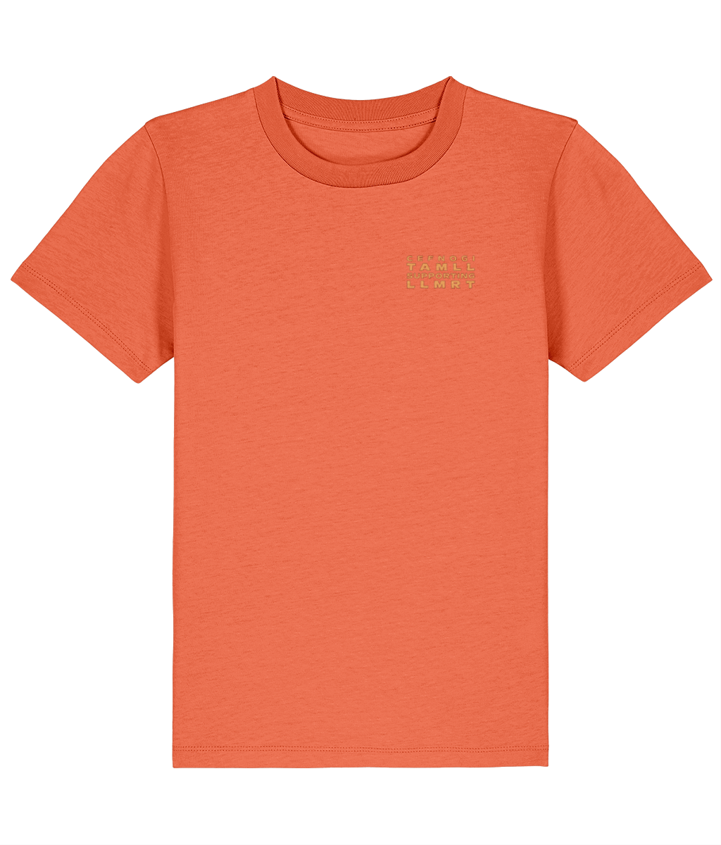 LLMRT Kids Organic Cotton T-Shirt: Bore/Morning