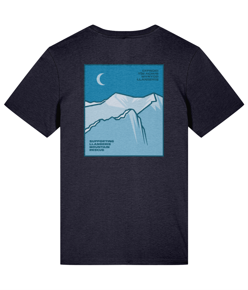 LLMRT Lightweight Unisex Organic Cotton T-shirt: Gaeaf/Winter