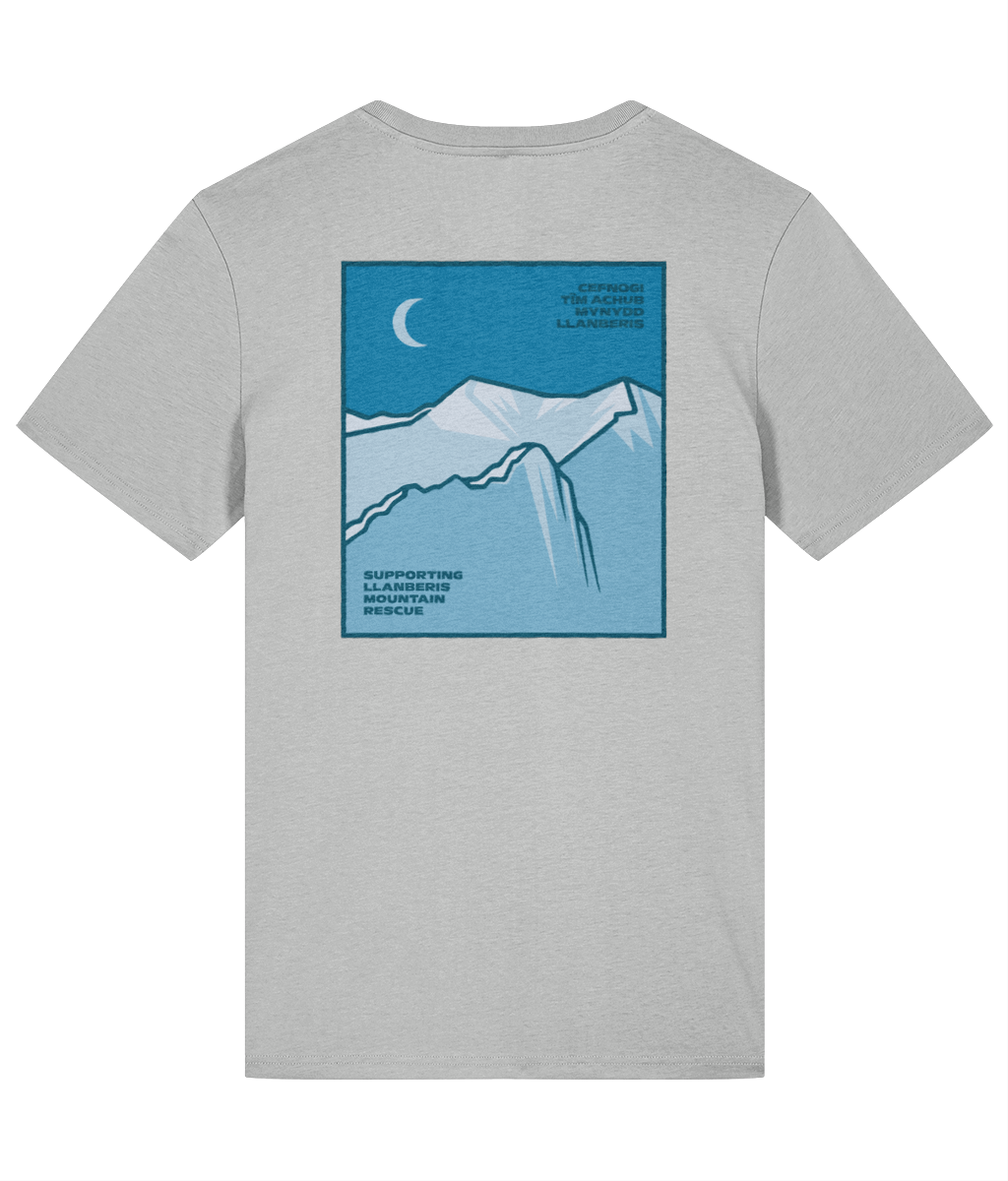 LLMRT Lightweight Unisex Organic Cotton T-shirt: Gaeaf/Winter