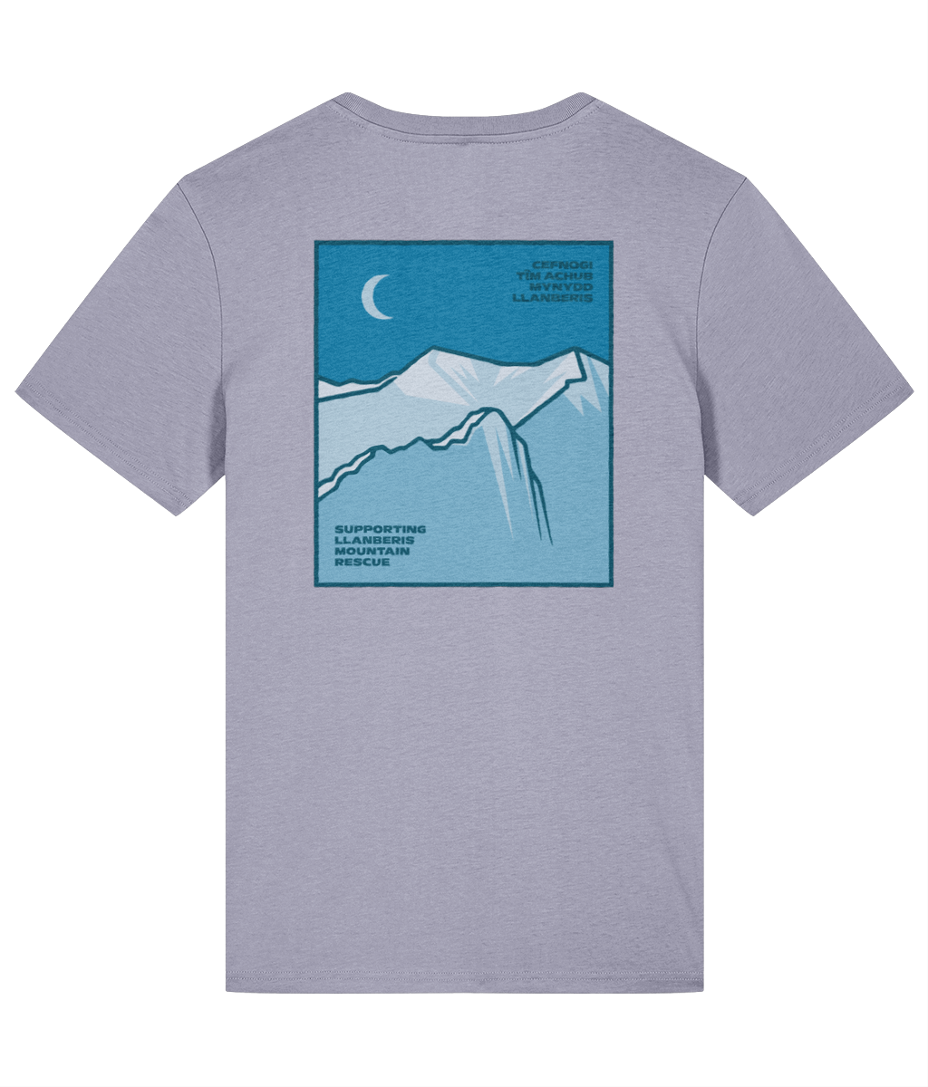 LLMRT Lightweight Unisex Organic Cotton T-shirt: Gaeaf/Winter