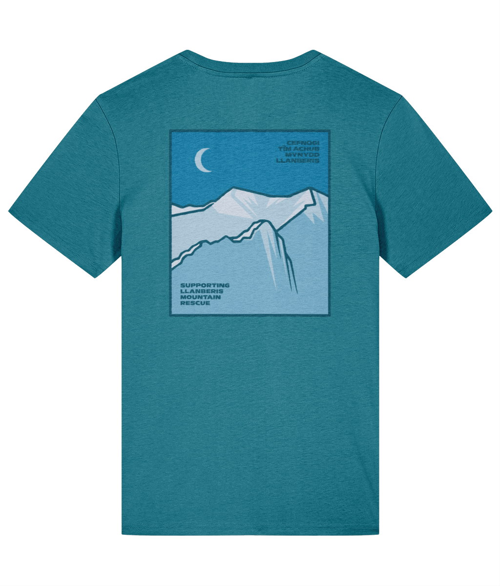 LLMRT Lightweight Unisex Organic Cotton T-shirt: Gaeaf/Winter