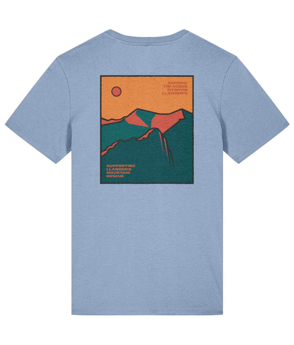 LLMRT Lightweight Unisex Organic Cotton T-shirt: Bore/Morning